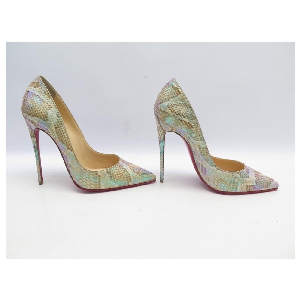 Christian Louboutin So Kate Sirene Python BNIB